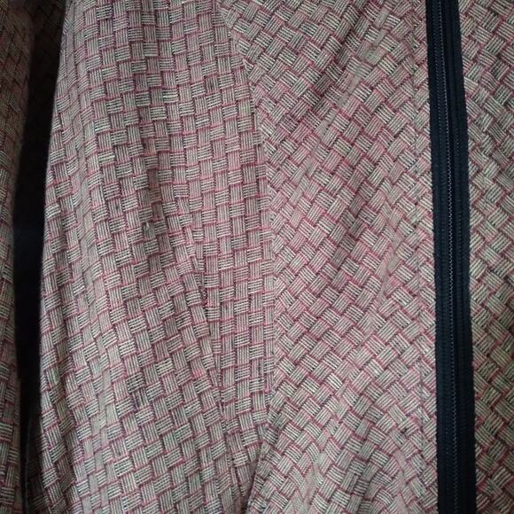 Flax linen zipper shacket. Size small. - Picture 2 of 3